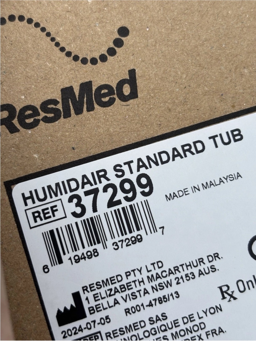 Humid Air Standard Tub Reservoir 37299 Brand New Water Reservoir Chamber NIB